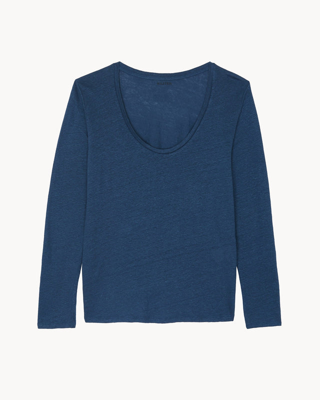 T-Shirt Farah bleu marine foncé - Image principale