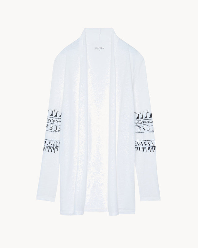 Cardigan Jada Tatoo white - Image principale