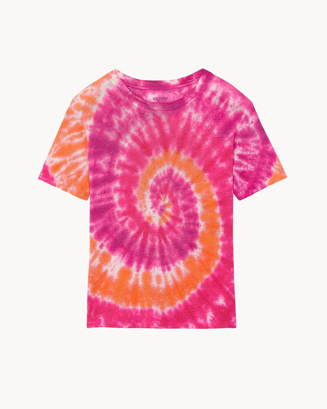 T-Shirt Aya Sunny neon pink - Image principale