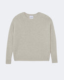 Pull romelie cachemire blanc beige - Kujten packshot
