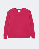Pull en cachemire rose pour femme - Kujten packshot