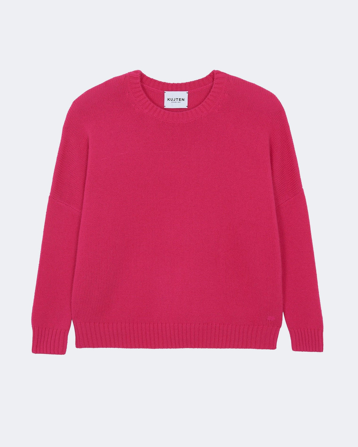 Pull en cachemire rose pour femme - Kujten packshot