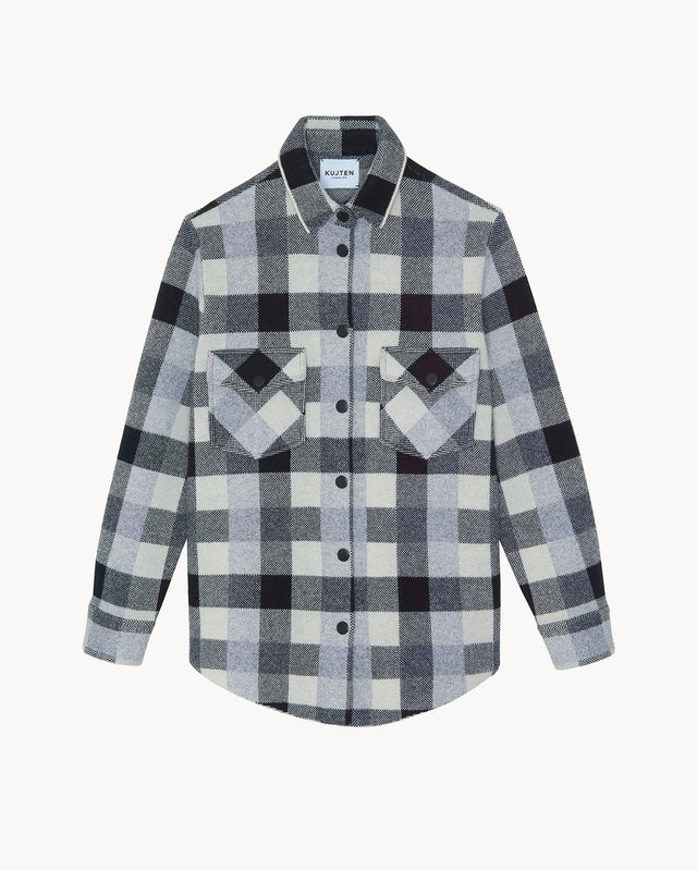 Cardigan Greta gris chiné - Image principale