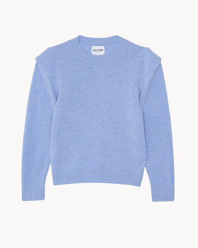 Pull Cecilia bleu jeans - Image principale