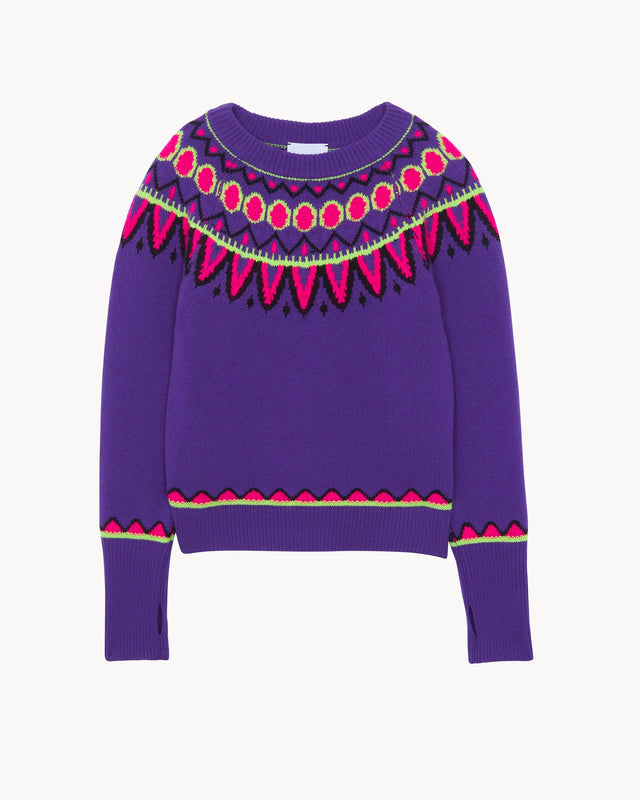 Sweater Maria deep purple - Image principale