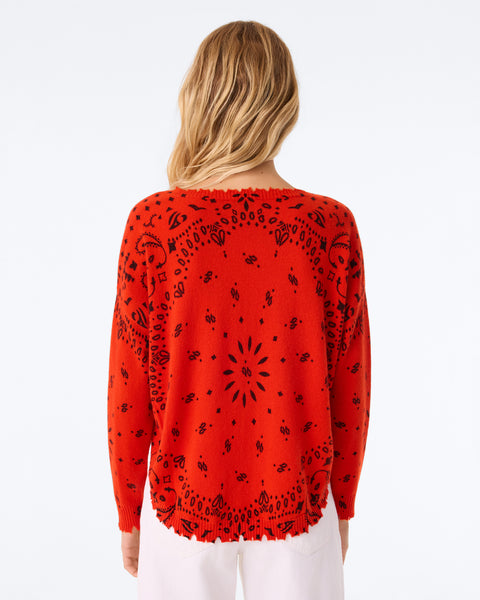 Sweater Mela Bandana blood orange - Image 3