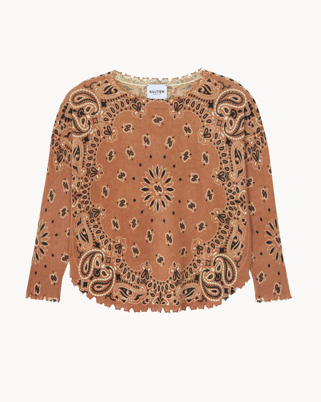 Pull Mela Bandana caramel - Image principale