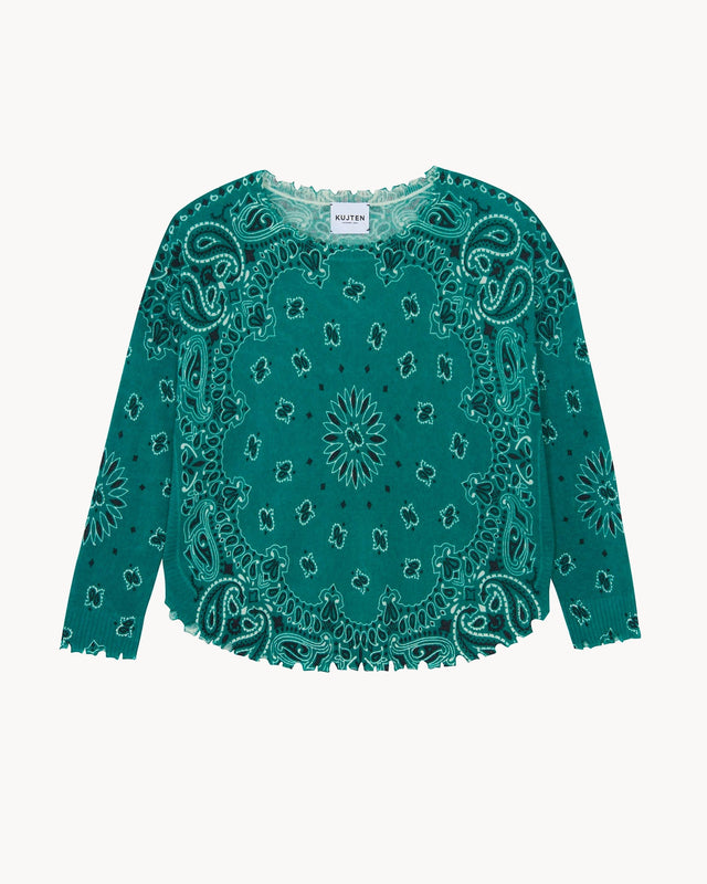 Pull Mela Bandana vert perroquet - Image principale