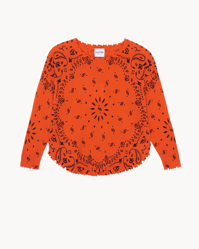 Sweater Mela Bandana sunset - Image principale