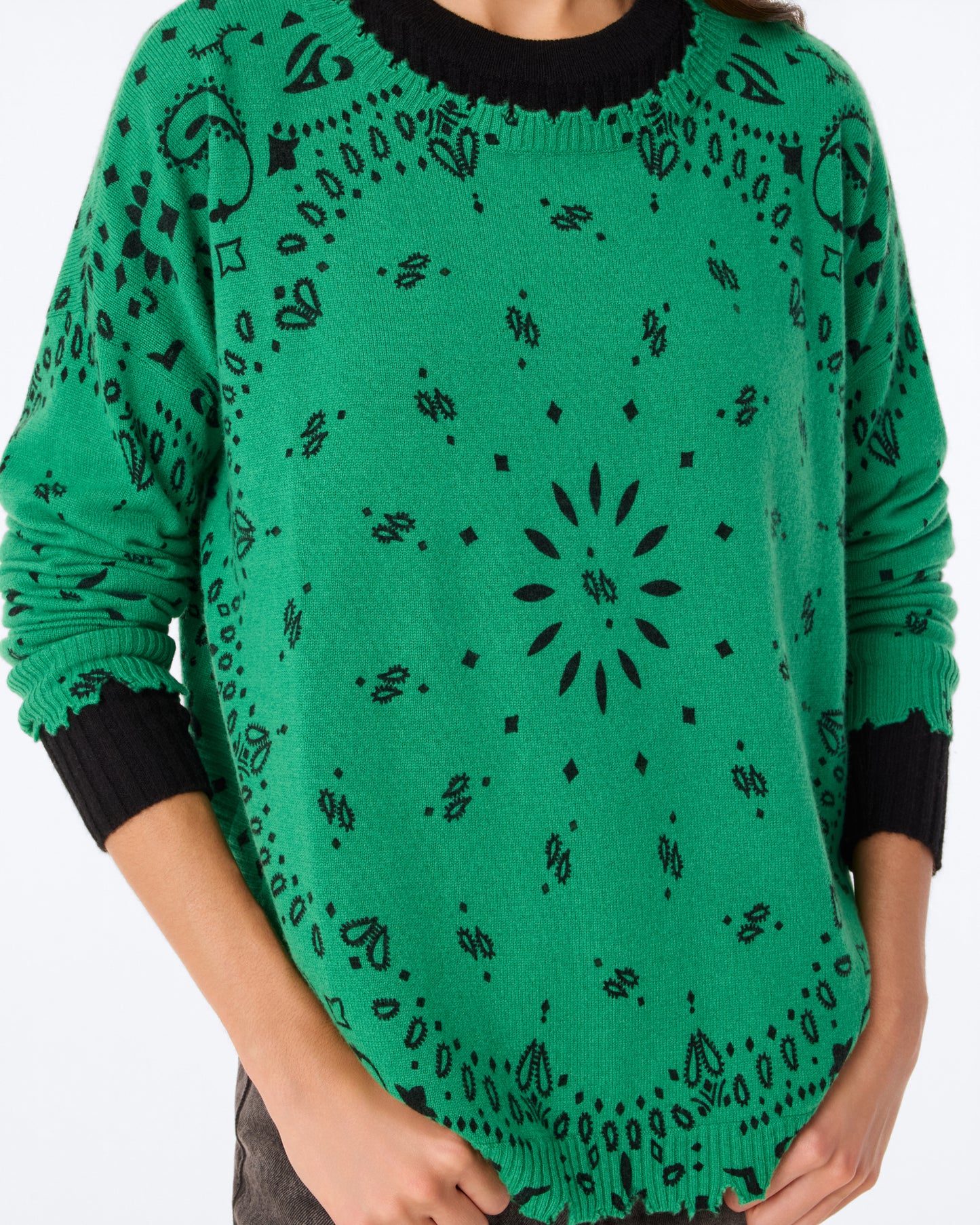 Pull Mela Bandana vert luge