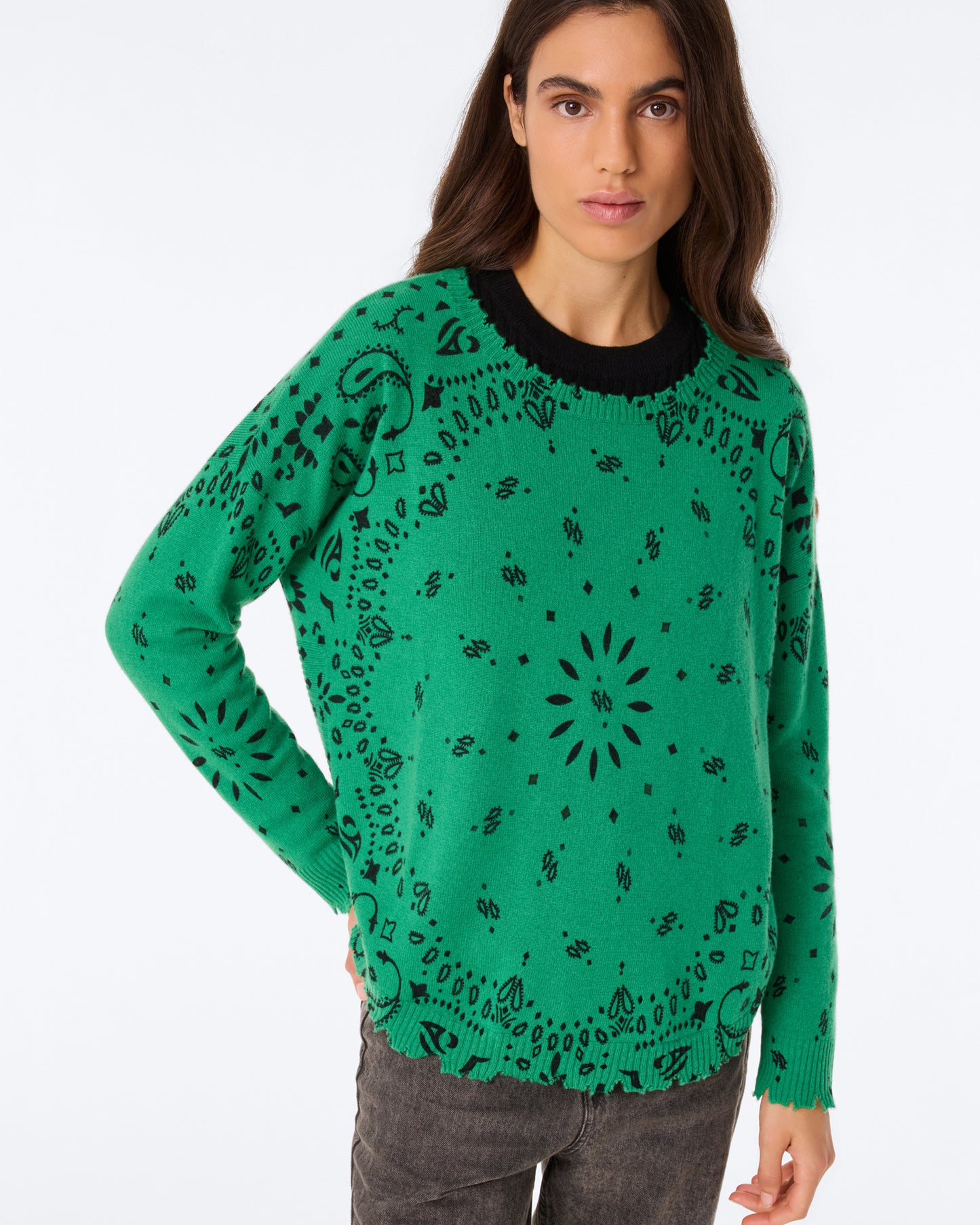 Pull Mela Bandana vert luge