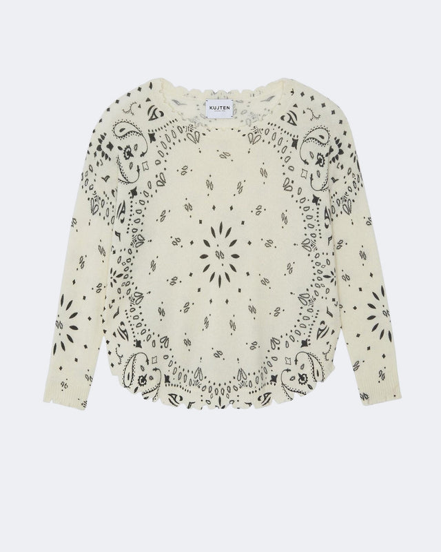 Pull Mela Bandana blanc - Image principale