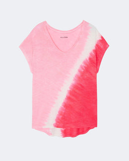 Top en lin rose pour femme - Kujten packshot
