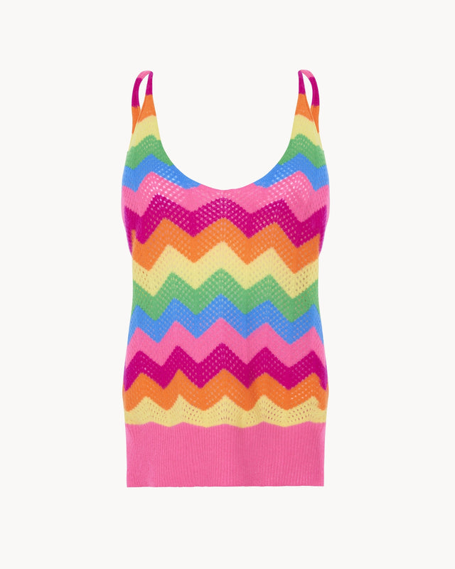 Top Tulio multicolor - Image principale