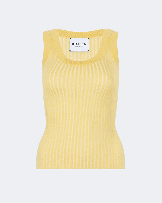 Tank Top Noe light yellow - Image principale