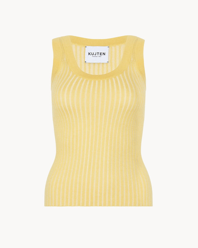Tank Top Noe light yellow - Image principale
