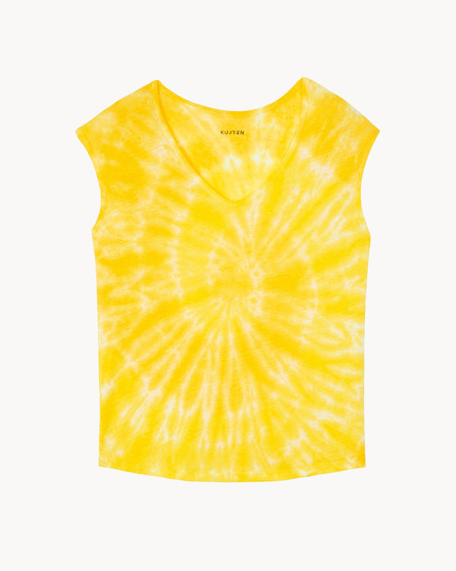 Tee-Shirt Karol Sunny jaune fluo - Image principale