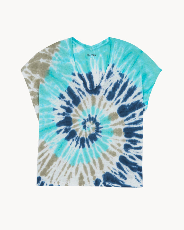 Top Nola Sunny vert turquoise - Image principale