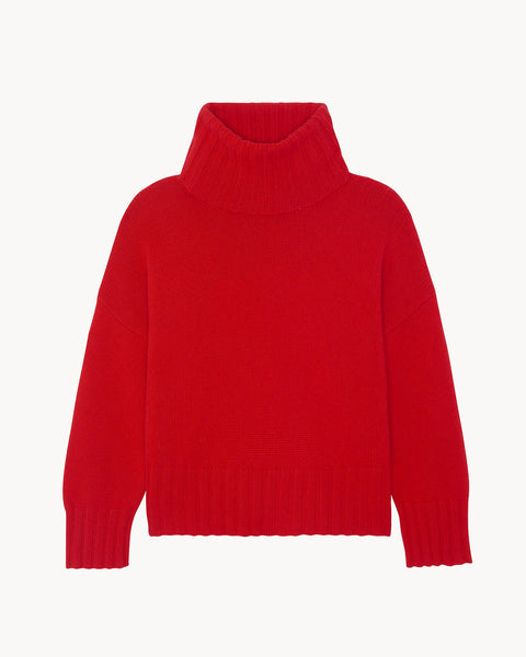 YOKE ヨーク BRUSHED CASHMERE SWEATER 2 赤 Brushed Mohair Sweater | YOKE Official Website