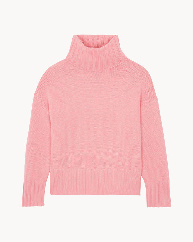 Pull Yoko rose guimauve - Image principale