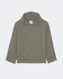 Pull en cachemire kaki pour femme - Kujten packshot