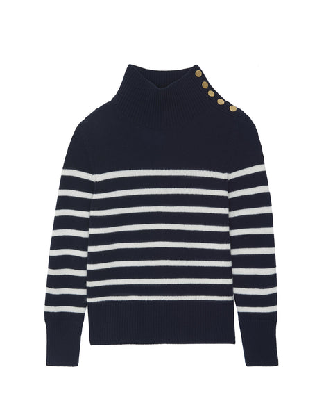 Sweater Margot dark navy blue - Image principale