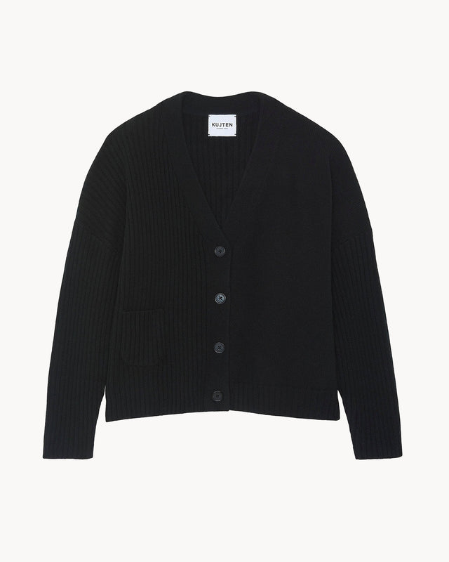 Cardigan Massa black - Image principale