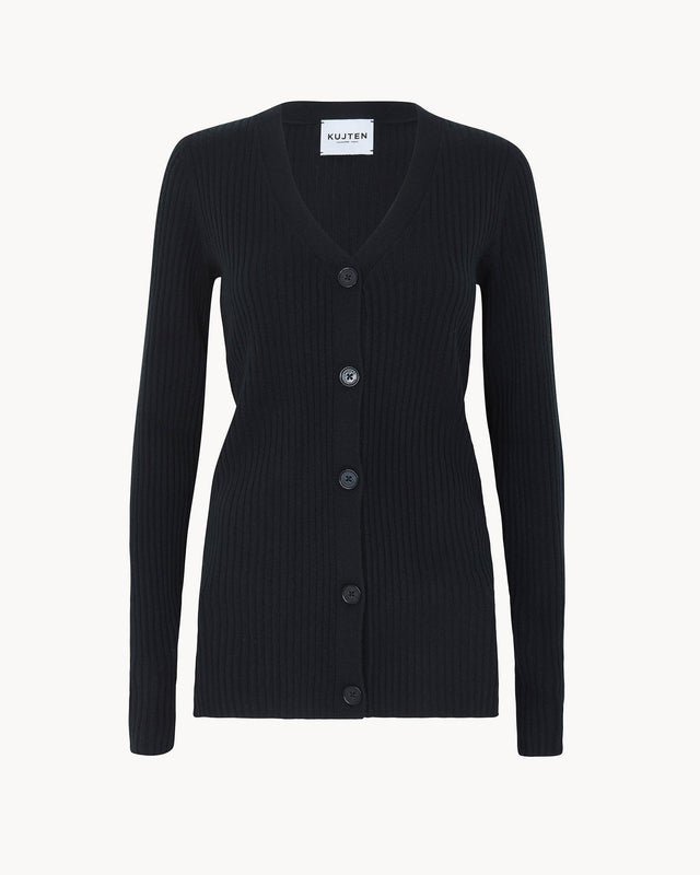 Cardigan Mike black - Image principale