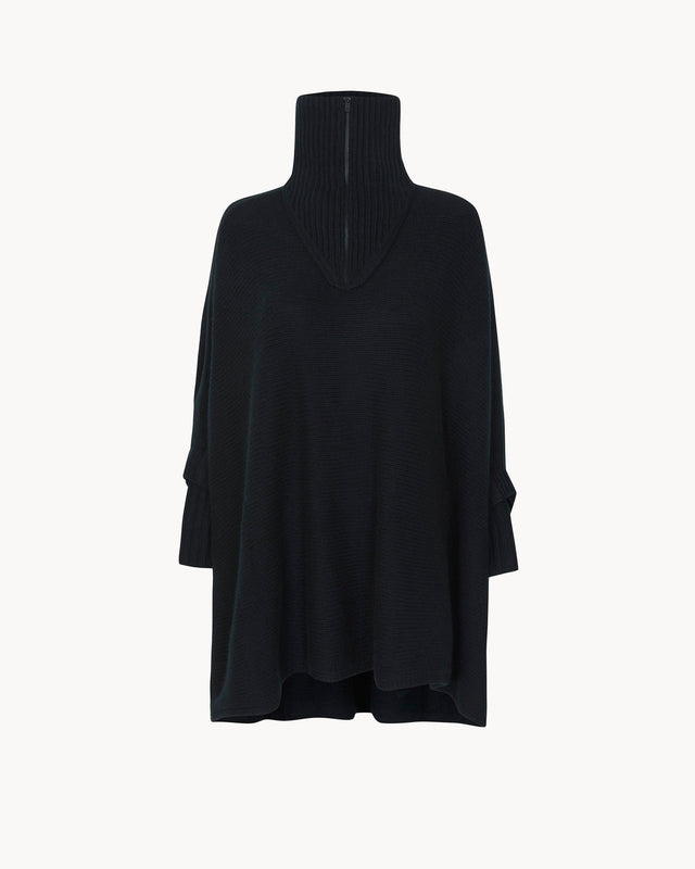 Poncho Casey noir - Image principale