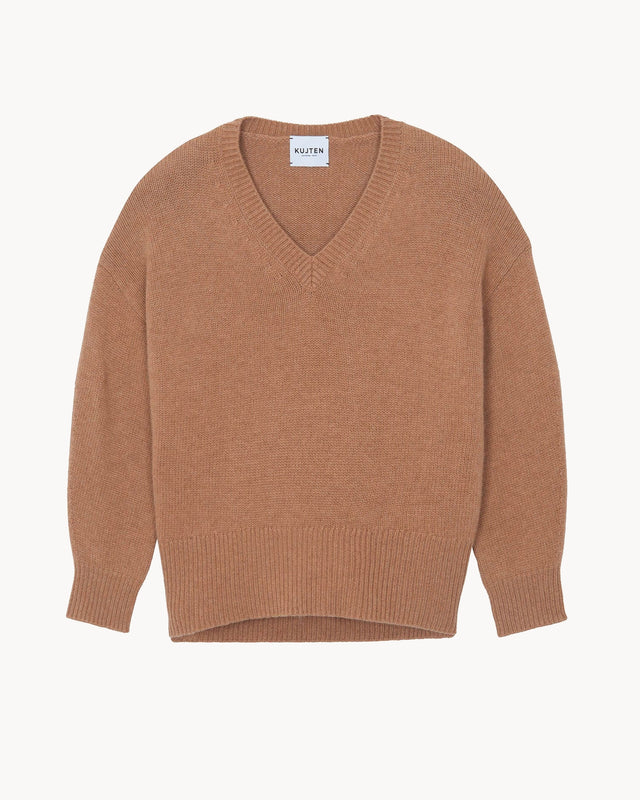 Sweater Eugenie camelo brown - Image principale