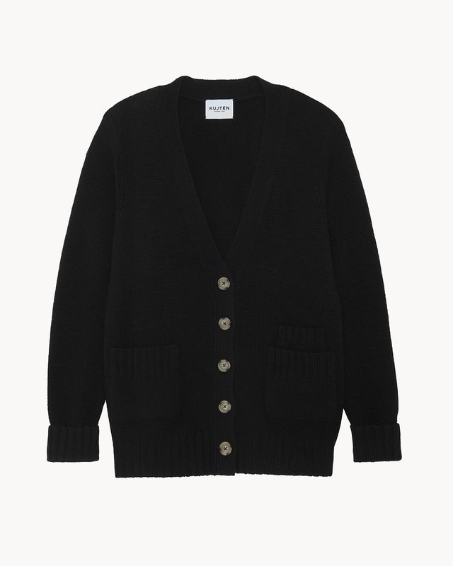 Cardigan Robin black - Image principale
