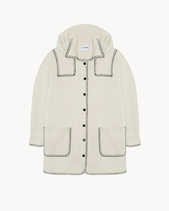 Coat Logan vintage white - Image principale
