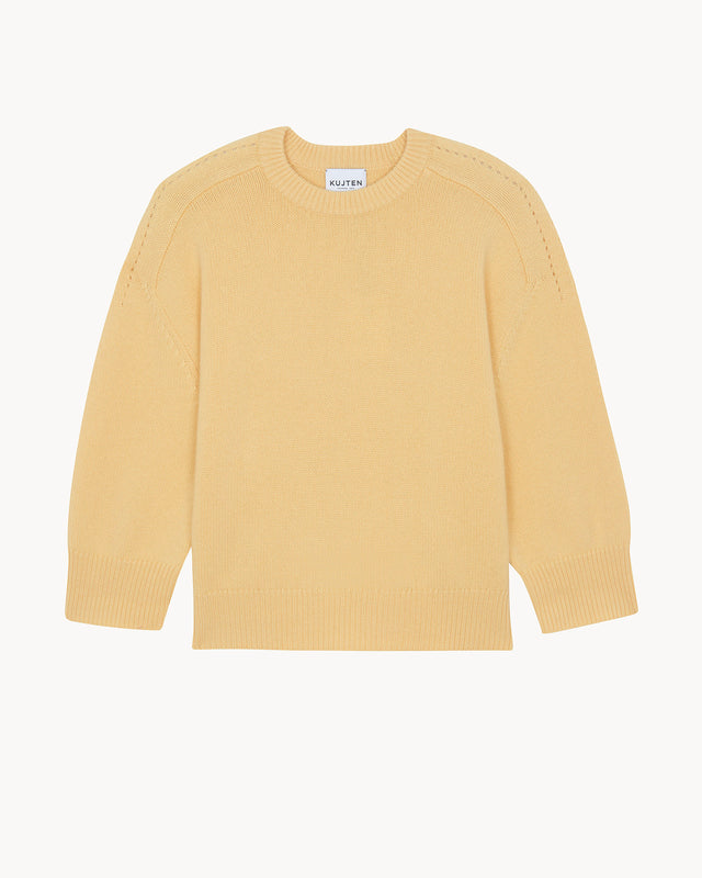 Sweater Diane egg yellow - Image principale