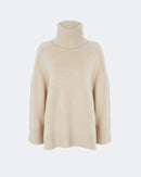 Pull en cachemire beige pour femme - Kujten packshot
