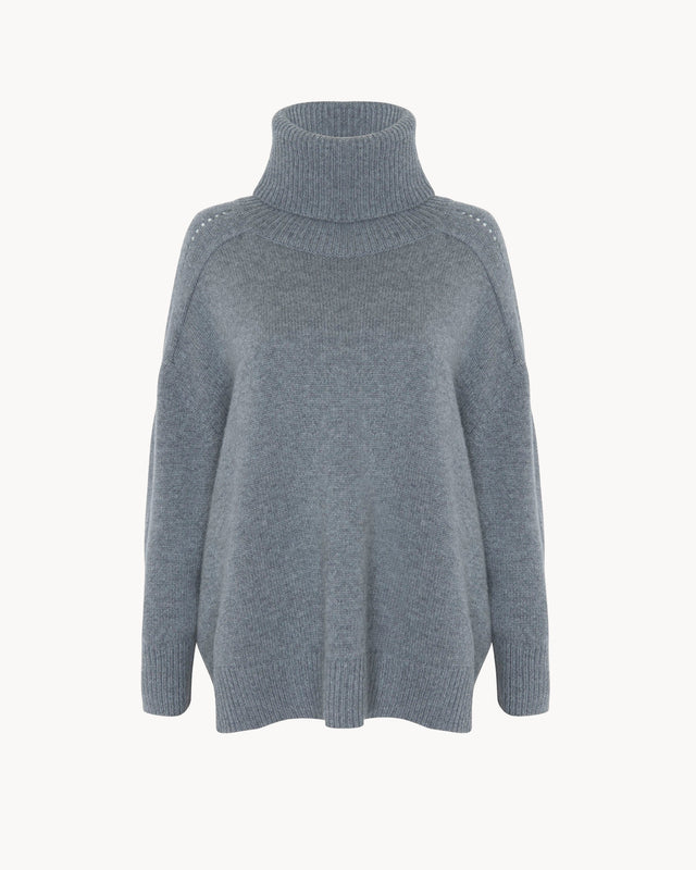 Pull Diana gris flanelle - Image principale