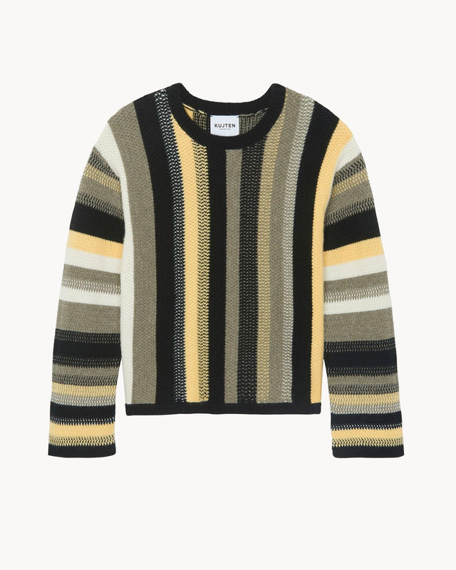 Sweater Cass marl khaki - Image principale