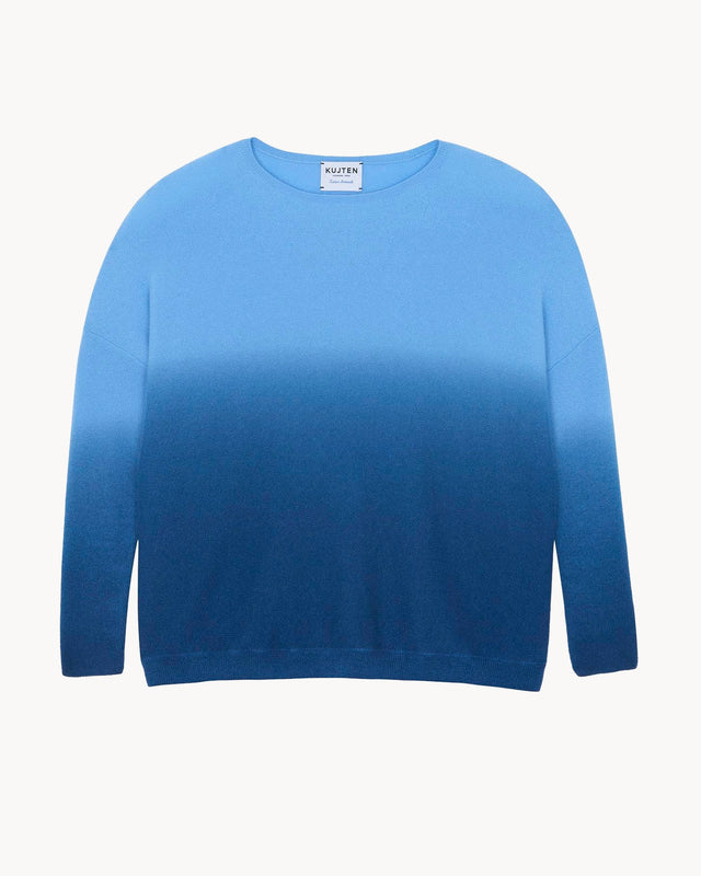 Pull Jessy Dye bleu mer - Image principale