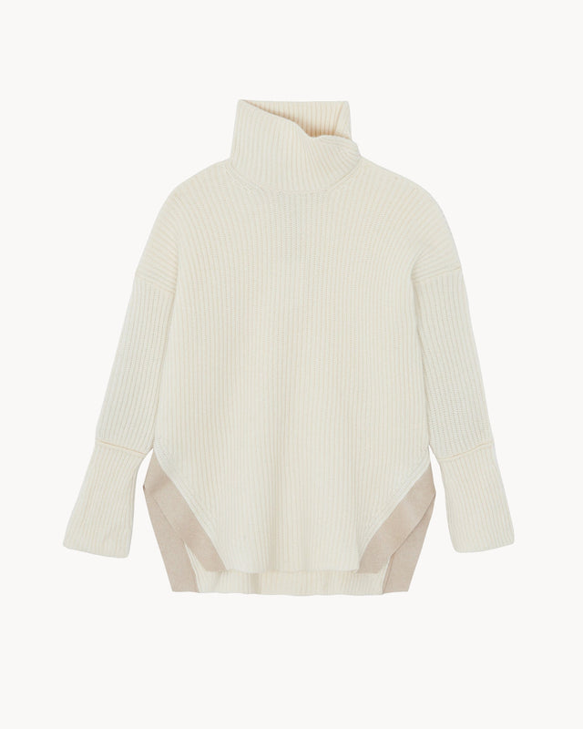 Pull Indra blanc vintage - Image principale