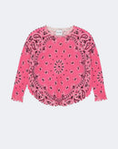 Pull en cachemire rose pour femme - Kujten packshot
