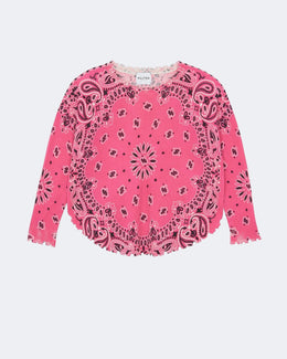 Pull en cachemire rose pour femme - Kujten packshot