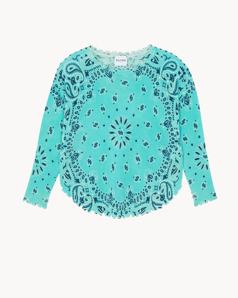 Sweater Mela Bandana Bico turquoise green - Image principale