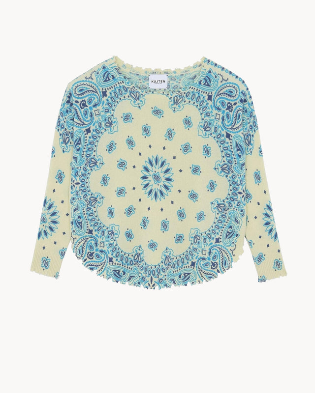 Sweater Mela Bandana Bico lemonade yellow - Image principale