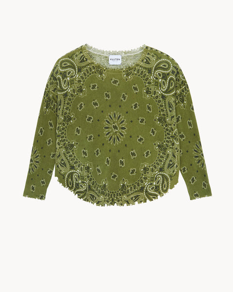 Sweater Mela Bandana Bico cactus - Image principale