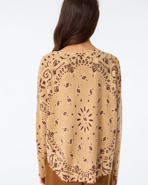 Sweater Mela Bandana Bico Anise Latte - Image 4