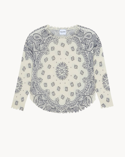Sweater Mela Bandana Bico gray white - Image 4