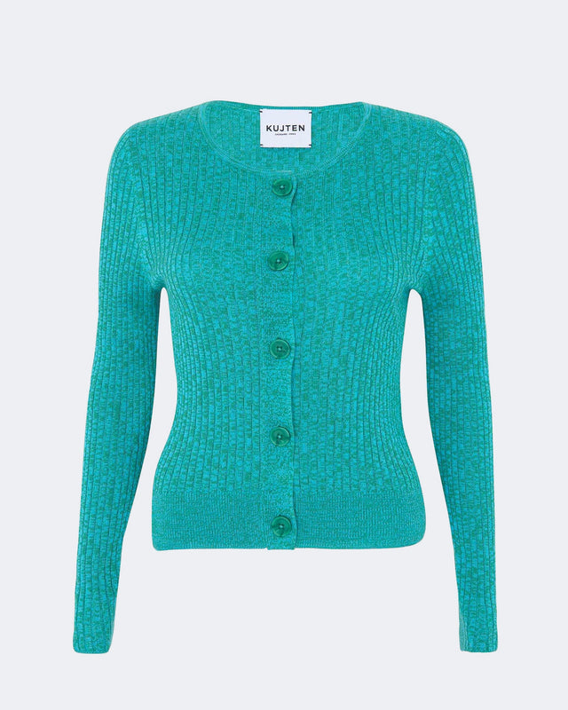 Cardigan Telia turquoise blue - jade green - Image principale
