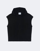 Pull en cachemire noir pour femme - Kujten packshot