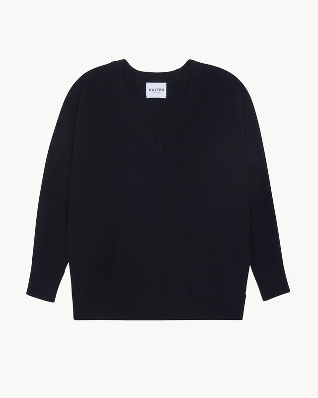 Sweater Line dark navy blue - Image principale