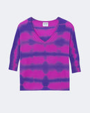 Pull en cachemire violet pour femme - Kujten packshot