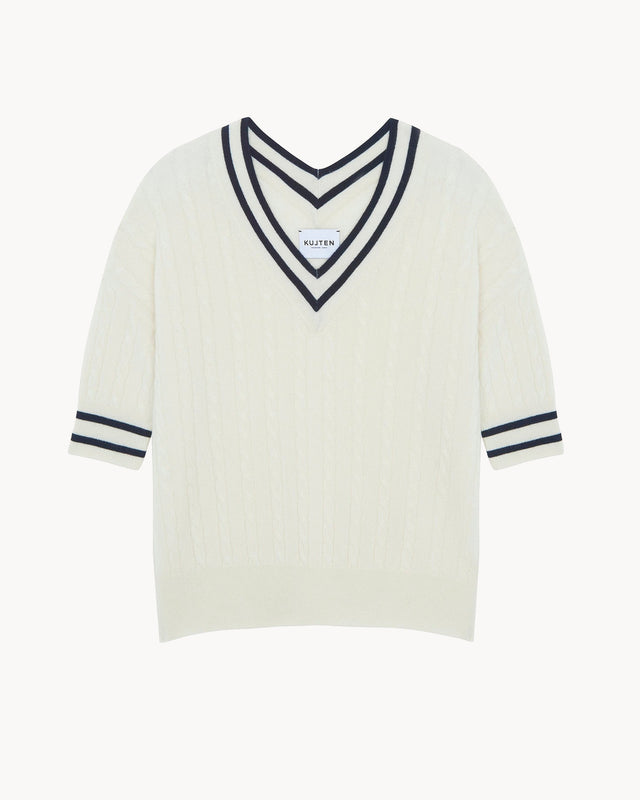 Pull Maddie blanc - Image principale